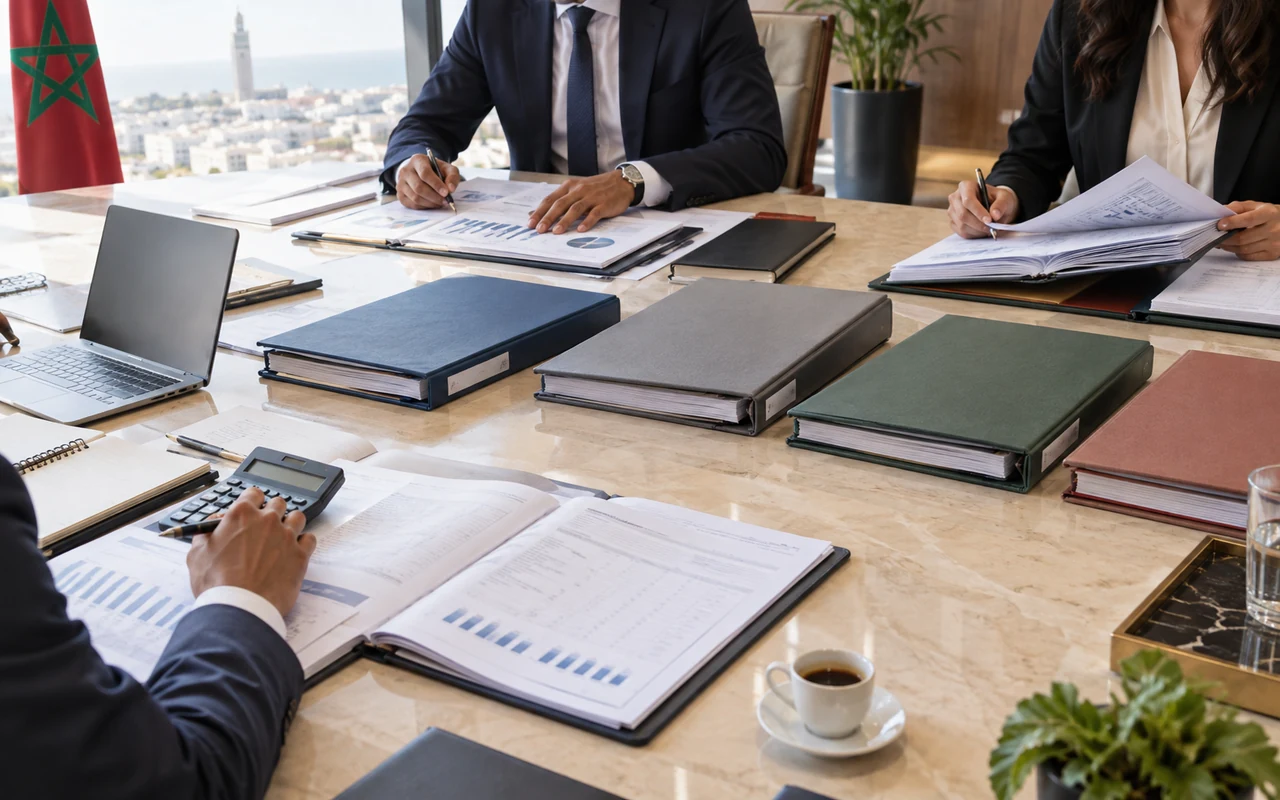 Dossiers de plusieurs filiales réunis pour préparer les comptes du groupe