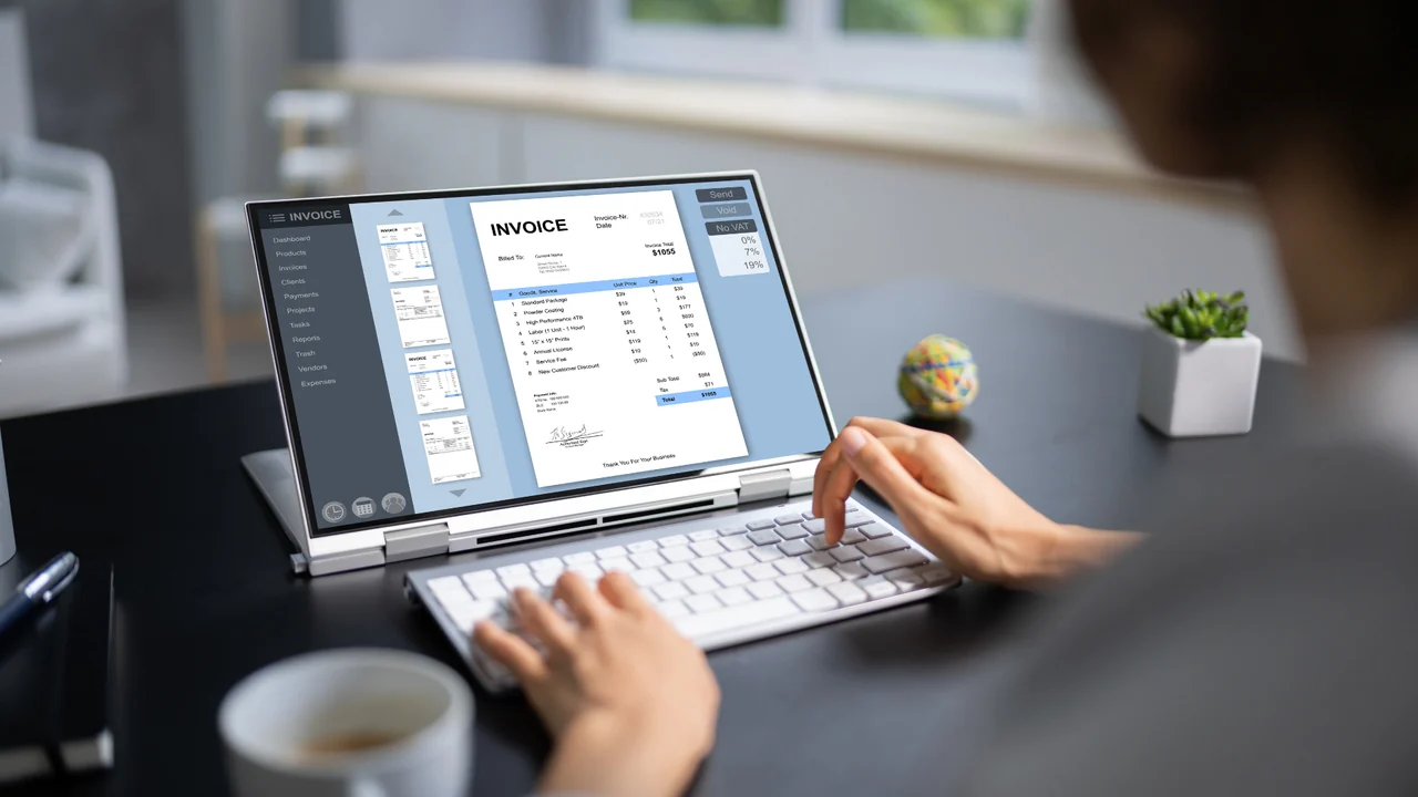 Electronic invoice